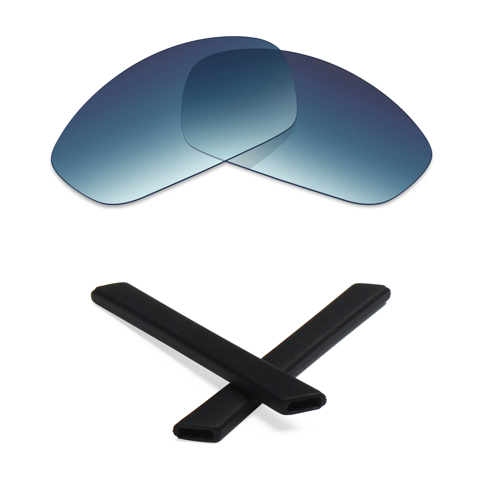 Blue Gradient Tint Поляризованные Сменные линзы Mryok для солнцезащитных очков Оукли с прямой курткой 2007(только линзы)-несколько вариантов - Цвет линз: Blue Gradient Tint