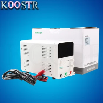 

Wanptek Adjustable DC Power Supply GPS3010D Variable 30V10A Voltage Regulator Transformer Digital Switch Laboratory Power Supply