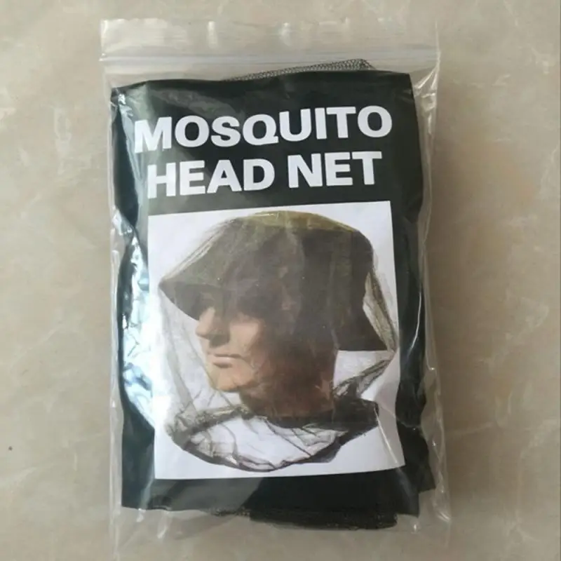 Tanio Odkryty kapelusz wędkarski moskitiera siatka na głowę