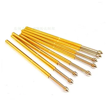 

100pcs Test Pin P100-E Conical Head Conical Head Test Probe 1.36 Spring Pin Thimble