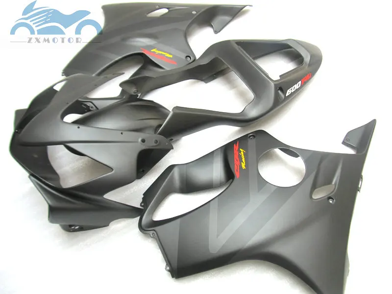 Инжекторный обтекатель комплект Подходит для Honda CBR 600 F4i 2001 2002 2003 CBR600F4i 01 02 03 Черный ABS обтекатель наборы частей LD17