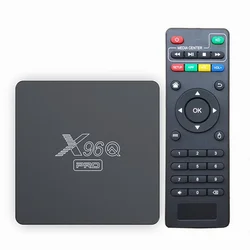 X96q Pro set top box Android 10.0 Quanzhi h313 4K intelligent set top box TV box