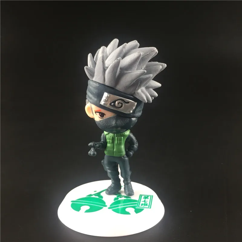 6 шт. в упаковке Наруто Хатаке Какаши Shikamaru Namikaze Uchiha Figura Наруто ПВХ Набор фигурок Саске Минато кукла