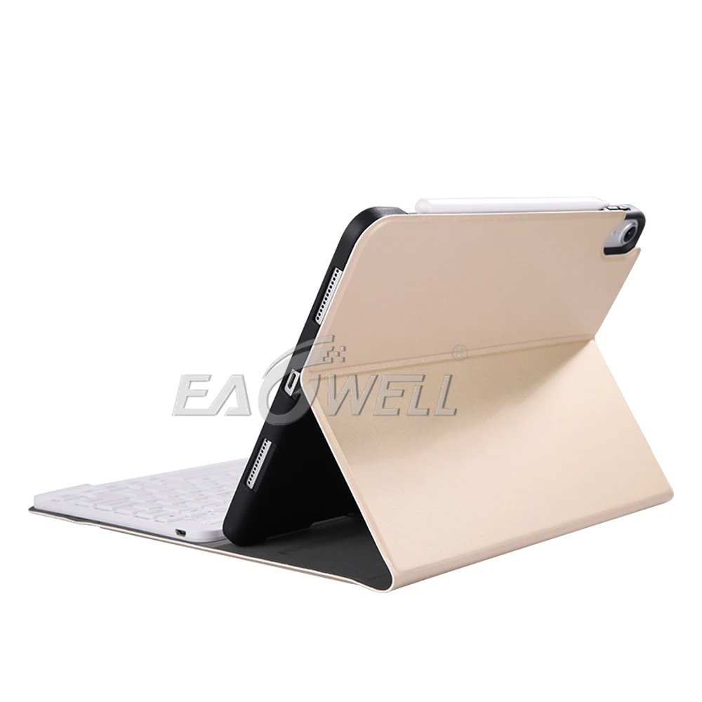 Беспроводная bluetooth-клавиатура для планшета, Чехол для iPad Pro 11, кожаный флип-чехол для iPad Pro 11 с держателем карандаша