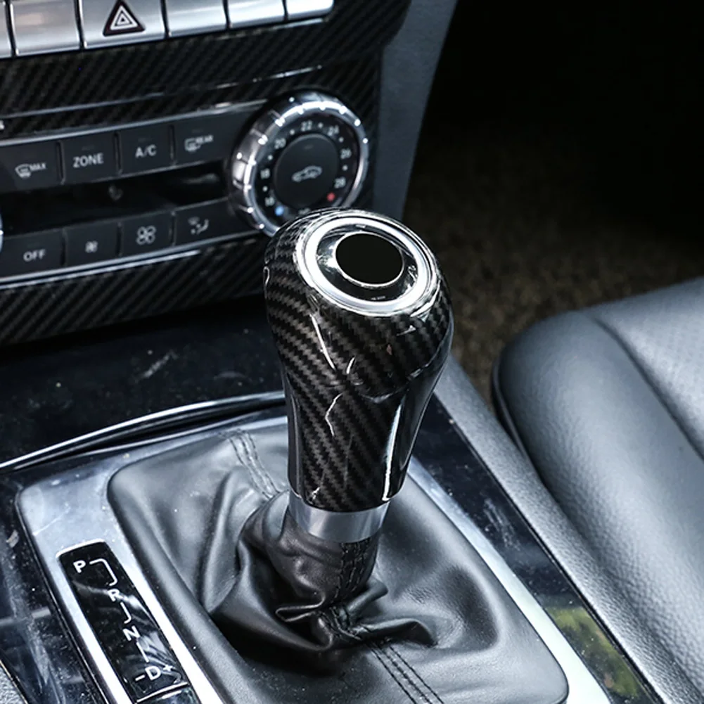 5 цветов для Mercedes Benz W213 W212 W204 W203 W169 W463 X204 W219 A C E G GLK CLS класс автомобиля Стайлинг чехол для рычага переключения передач отделка
