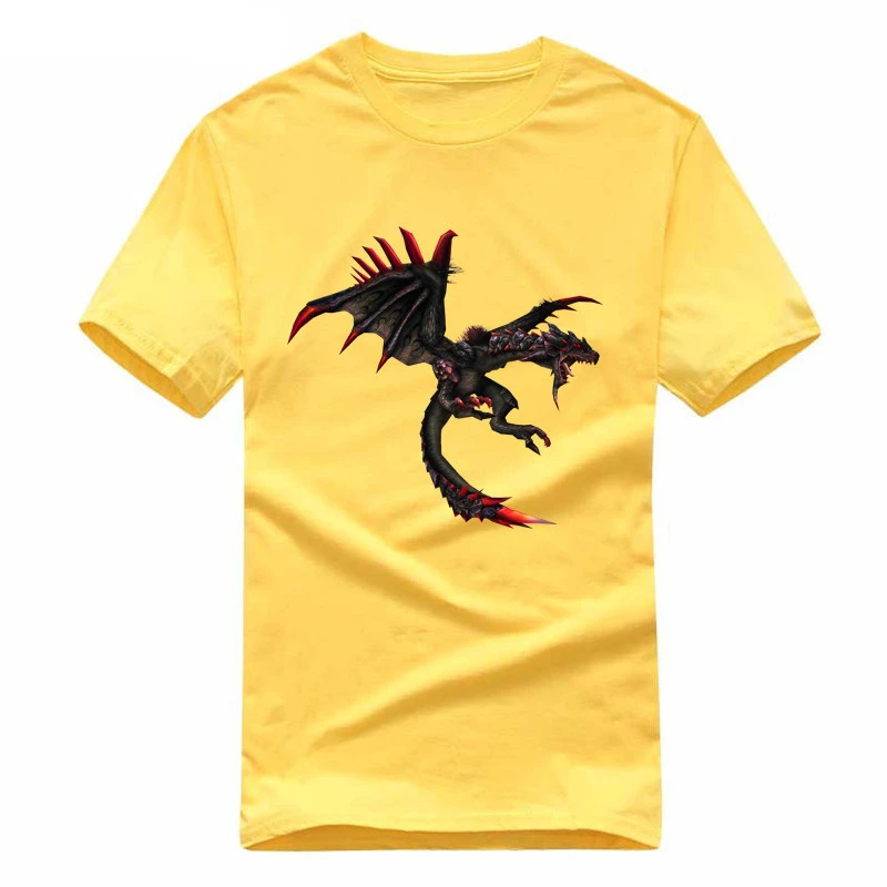 Color dragon Print T Shirt for Men White Top Tees T-shirt Fashion Men's Custom Tshirts EU Size XS-2XL Color dragon Print T Shirt for Men White Top Tees T-shirt Fashion Men's Custom Tshirts EU Size XS-2XL