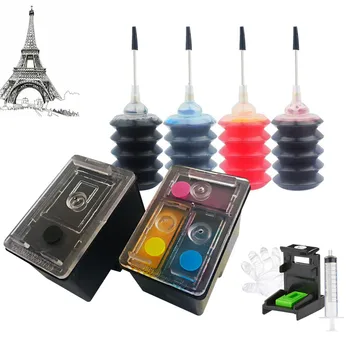 

GraceMate 678 678XL Refillable Cartridge Compatible for HP 678 Ink Cartridge Deskjet 2515 3515 1018 1518 2548 3548 4518 2648