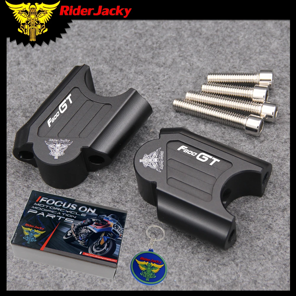 

Для BMW F800GT 2008-2017 2016 лазерный логотип F800 GT аксессуары для мотоциклов рукоятка зажим приподнятый удлинитель крепление на руль