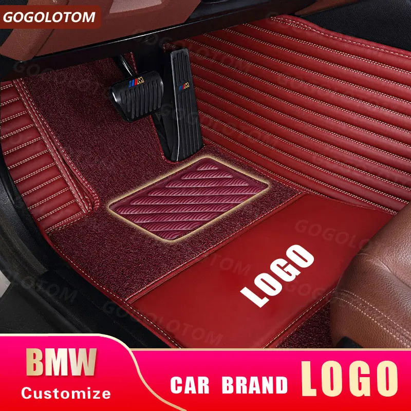 Автомобильные коврики для BMW X1 X2 X3 X4 E83 E84 F48 F39 F25 F26 G01 G02 M40i M40D xDrive SAV SUV Estate X M Sport Line