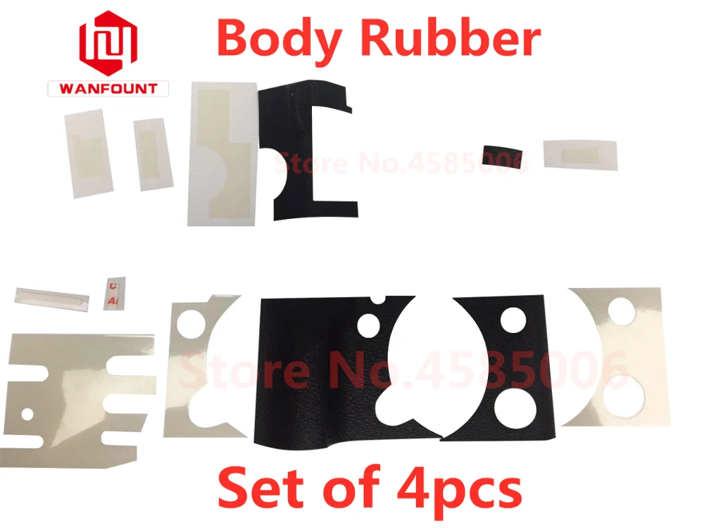Set of 4pcs XT1 корпус резиновый чехол для рукоятки для Fuji Fujifilm X-T1 XT1 камера Замена блок Ремонт Часть - Комплект: Set of 4pcs