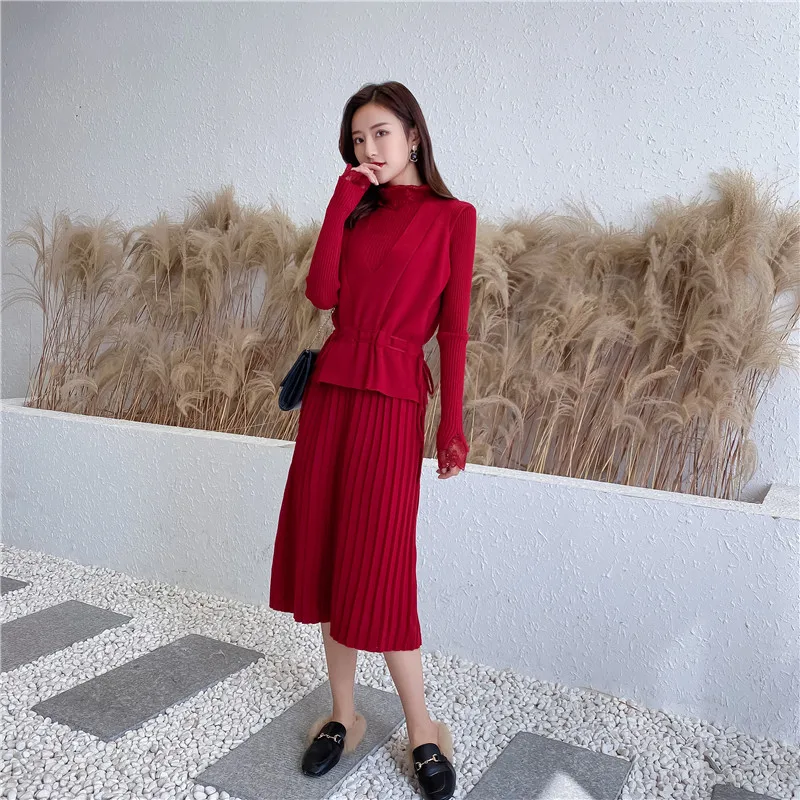 Ограничено по времени, пуловер, кардиган, Feminino Blusas De Inverno Feminina, фильм 9495, 2 шерстяных волоса, кружевное платье для леди 85