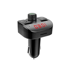 Автомобильный MP3 Bluetooth плеер fm-передатчик двойной USB автомобильный fm-передатчик Bluetooth MP3 HD вызов без потерь звук качественный игрок