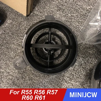 شراءأداة سيارة تكييف الهواء غطاء منفذ لوحة القيادة تنفيس الهواء لميني كوبر S واحد D JCW R55 R56 R57 R60 R61 اكسسوارات السيارات