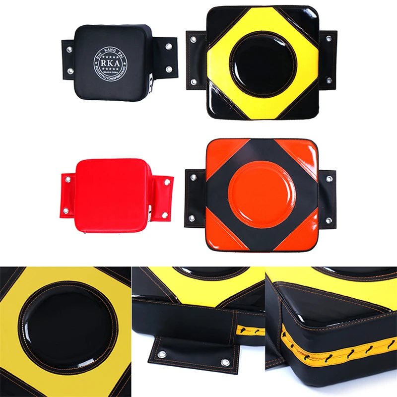 Faux Leather Wall Punching Pad Boxing Punch Target Training Sandbag