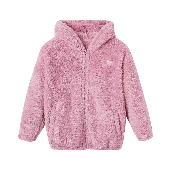 Pink 140 Xiaomi Mijia детская Антистатическая флисовая куртка легкая теплая Модная симпатичная Антистатическая одежда Зимний подарок для дома - Цвет: Pink 140