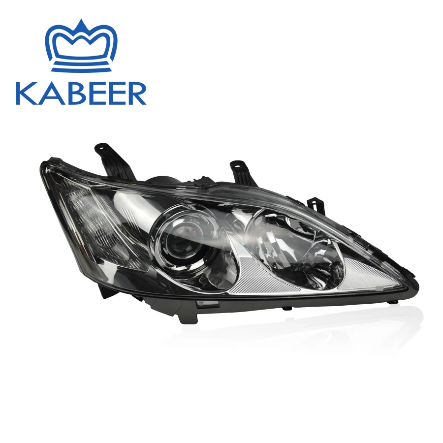 Налобный фонарь в сборе подходит для Lexus ES350 2006-2008 полная вилка& игра Aftermarket автомобильный передний светильник