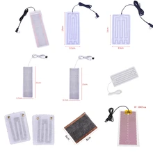 1 шт. 8 размеров 5 в зимние портативные теплые пластины USB нагреватель для коврик для мыши обувь Golves