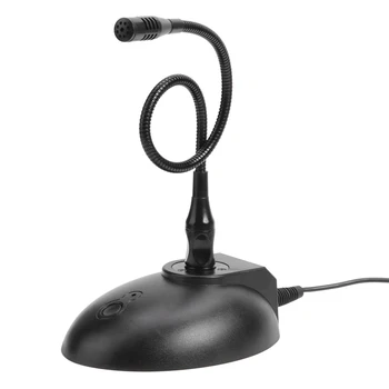 

360 Degree Adjustable USB Microphone Studio Speech Chat Mic for Desktop Laptop Practical Accessaries Supplies Parts