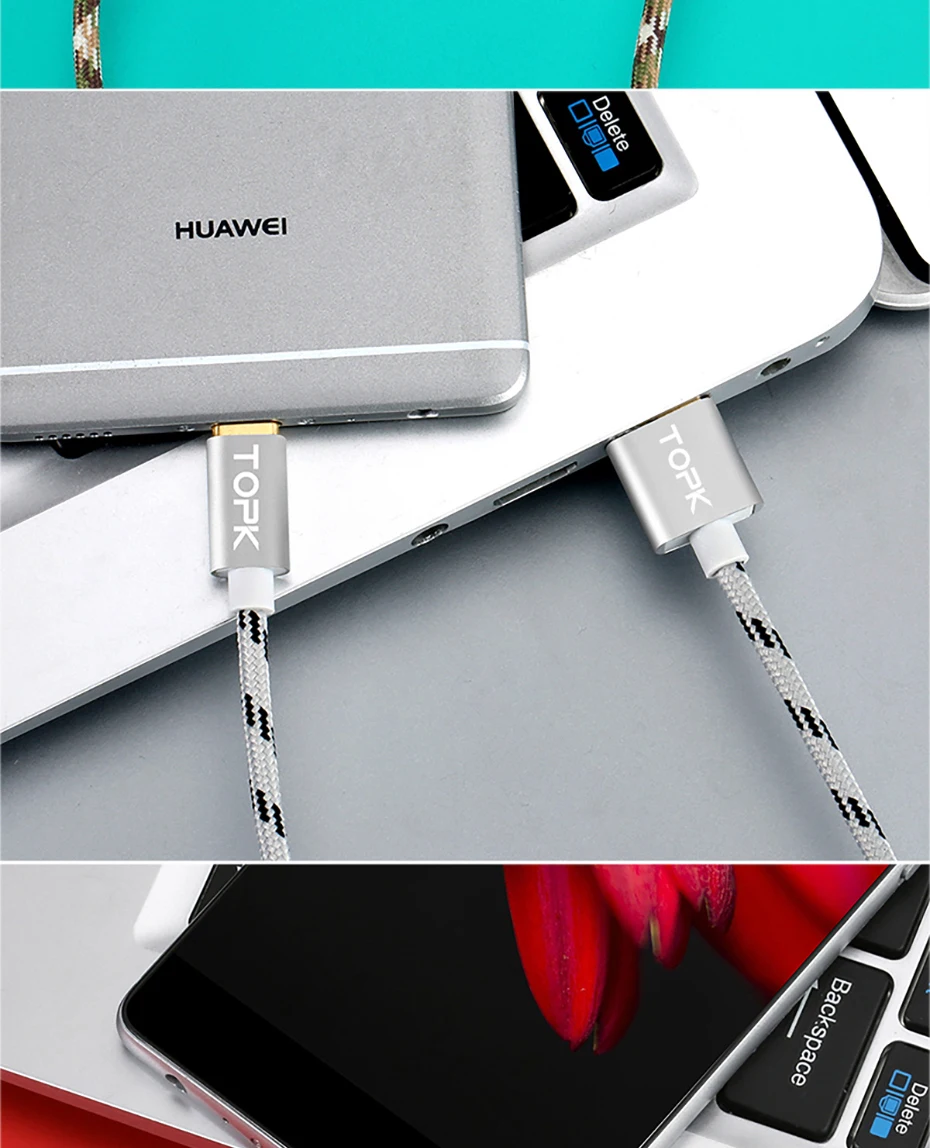 Moucit Micro USB кабель 2.4A нейлон Быстрая зарядка USB кабель для передачи данных для samsung Xiaomi LG планшет Android мобильный телефон usb зарядный шнур