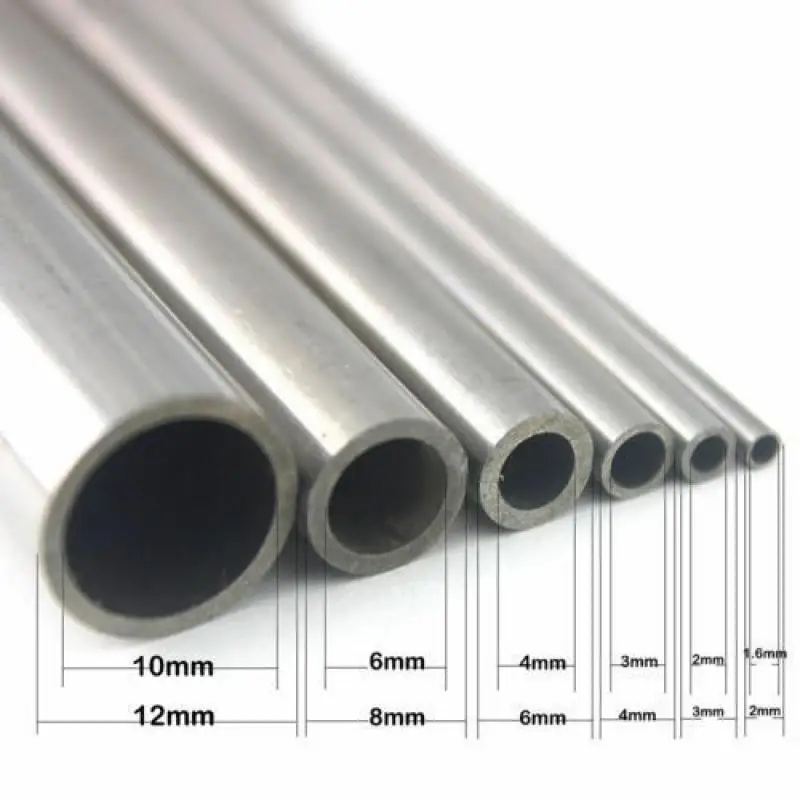 304 Stainless Steel Capillary Tube Length 250mm Dia 3*2 4*3 6*4 8*6 12*10mm CA 