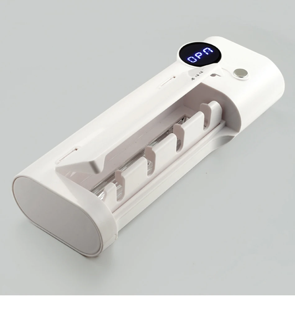 USB портативная зубная щетка стерилизация дезинфицирующее средство ультрафиолетовая зубная щетка для чистки ванной комнаты Стеллаж для хранения инструменты для личной гигиены