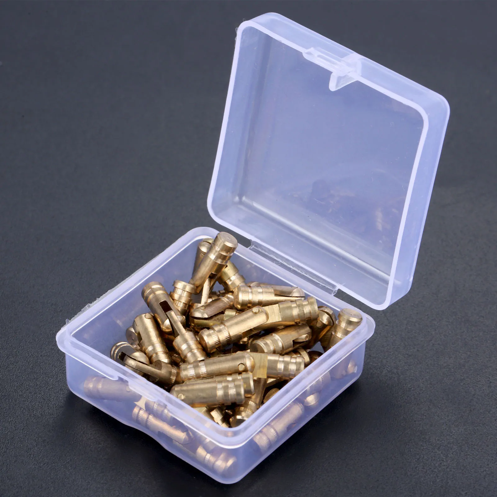 Dobradiças tambor ocultas de bronze, 40 unidades,