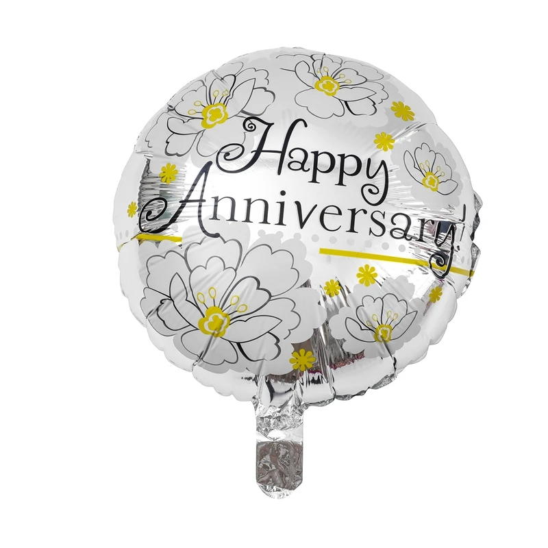 13pcs/pack Happy Wedding Anniversary Confetti Balloons Anniversary Decoration Balloons
