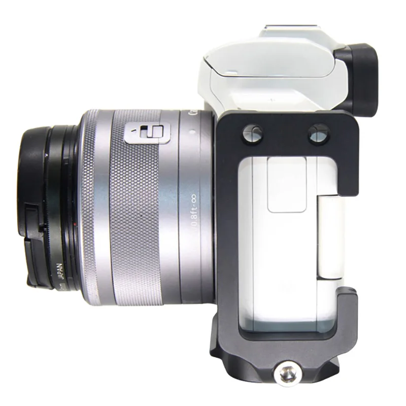 Для Canon EOSM50 Вертикальная БЫСТРОРАЗЪЕМНАЯ l-образная пластина/кронштейн держатель рукоятка базовая ручка для M50