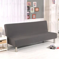 solid color folding sofa bed cover 3