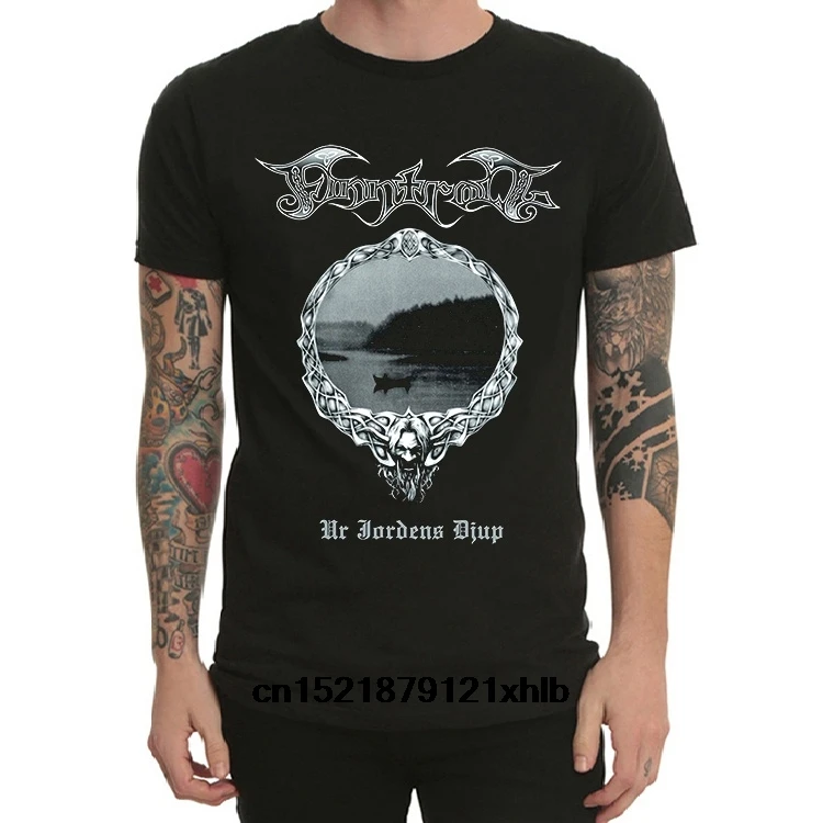 Мужская футболка модная Finntroll Ur Jordens Djup шорты в стиле панк-рок футболки с рукавами