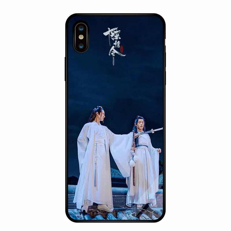 Wei WuXian Lan WangJi CHEN QING LING матовый чехол для телефона Xiao Zhan Wang Yibo противоударный защитный чехол для телефона