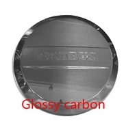 G class W463 W463A W464 G500 G500 G63 G65 материя карбоновая запасная покрышка B стиль - Цвет: Glossy cabron