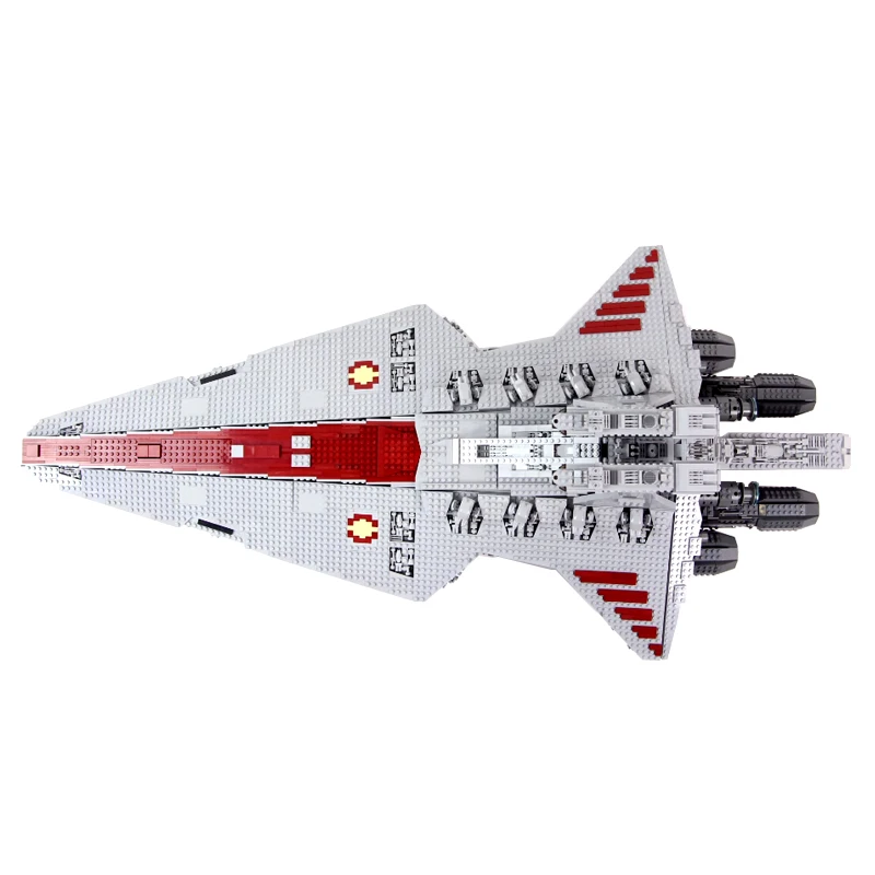 DHL 05077 MOC Star Toys Wars The UCS ST04 Реал Крузер Звездный Разрушитель набор образовательных строительных блоков Кирпичи Детские игрушки Подарки