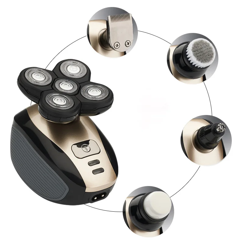 Aparador de Pêlos Clipper para Usb sem Fio Homem Molhado Seco Shaver Detalhe Trimmer & Shave Sensor Tecnologia Barbeador Clipper para 14 shave sensor tecnologia usb sem fio aparador