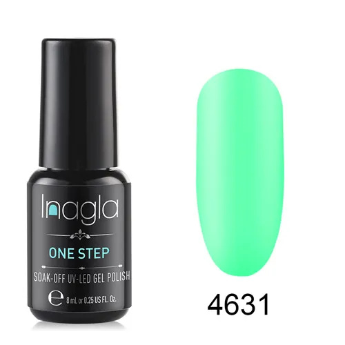 4631 Inagla матовый Гель-лак one step УФ светодиодный био-Гели Soak Off Гель-лак для маникюра 3 в 1 нейл-арта Лаки ручка Гибридный наконец гель Краски - Цвет: 4631