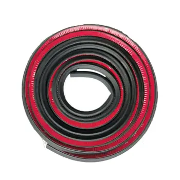 

4m/10m Car Door Rubber Seal Strip Dustproof L-shaped Anti-collision Sealing Strip Self-adhesive Soundproof Auto Decorative Strip