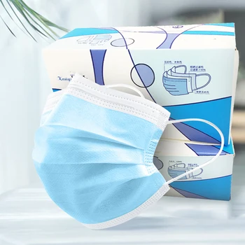 

Spot Fast Delivery Children Masks Disposable Adult Masks Breathable Three-Layer Protective Masks Non-Woven Earloops Masks