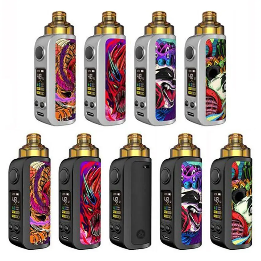 Asvape Hita Ink Pod Mod Kit 1500mAh 3ml Pod Tank 0.3ohm for DTL vaping 1.0ohm Coil for MTL Vaping E-cig Vape Kit VS Darg/Cube  S