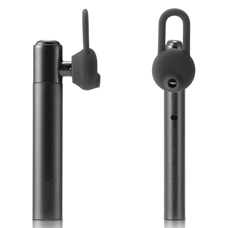 Remax Rb-T17 Спортивная Беспроводная bluetooth-гарнитура в ухо, Hi-Fi стерео гарнитура с подавлением басов, гарнитура для деловых звонков