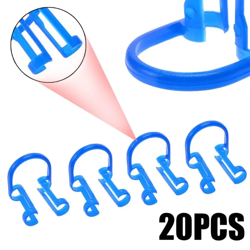 

20Pcs Disposable Dental Cotton Roller Holder Clips Orthodontic Isolator Tools