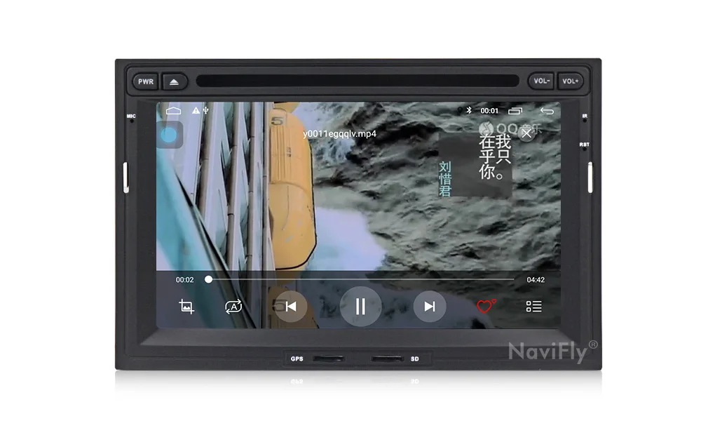 Navifly Android 9,1 автомобильный dvd-плеер для peugeot 3008 5008 мультимедийный плеер с радио стерео gps RDS Wi-Fi BT 2G ram 32G rom карта