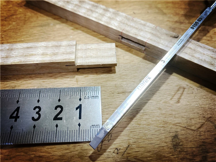 Narex Scalpelli Per Legno In Acciaio Ceco Con Manico In Carpino - Set Misure Da 6 A 50 Mm (811606-811650)