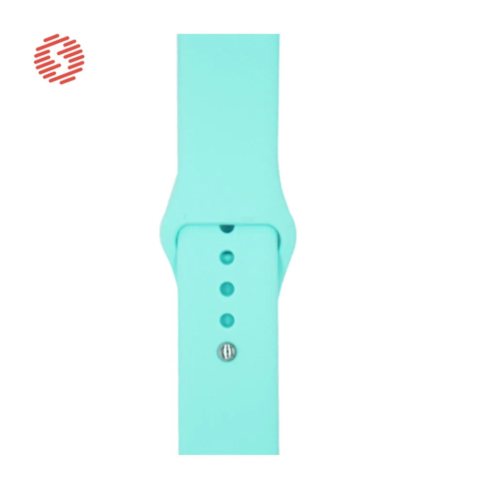 Мягкий силиконовый спортивный ремешок ShengOne для Apple Watch Series 5, 4, 40 мм, 44 мм, сменный ремешок, аксессуары для Apple Watch 3, 2, 1, 38 мм, 42 мм - Цвет: 14 Green Grass