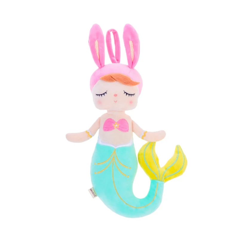 

Metoo 38CM Soft Angela Mermaid Doll Cute Plush Children's Toy Stuffed Kids Sleep Companion Gift Toys for Girls Metoo Doll Fresh