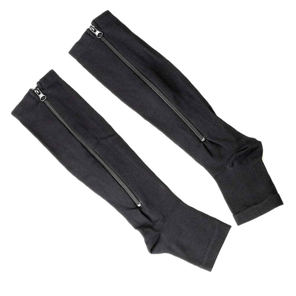 Foreign Trade Hot Sales TV Product Zip Sox Socks Christmas Elasticity Sports for Both Men And Women Pressure Socks