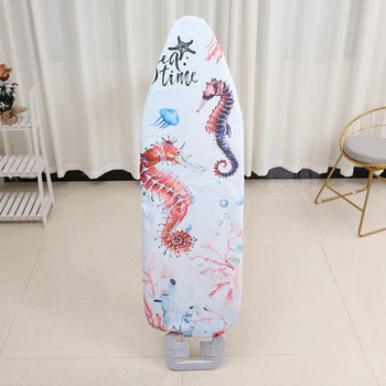 

Ironing Board Cover Ocean Series Digital Printing Ironing Board Cover Thicken Heat Insulation 140 * 50cm Protective Non-slip