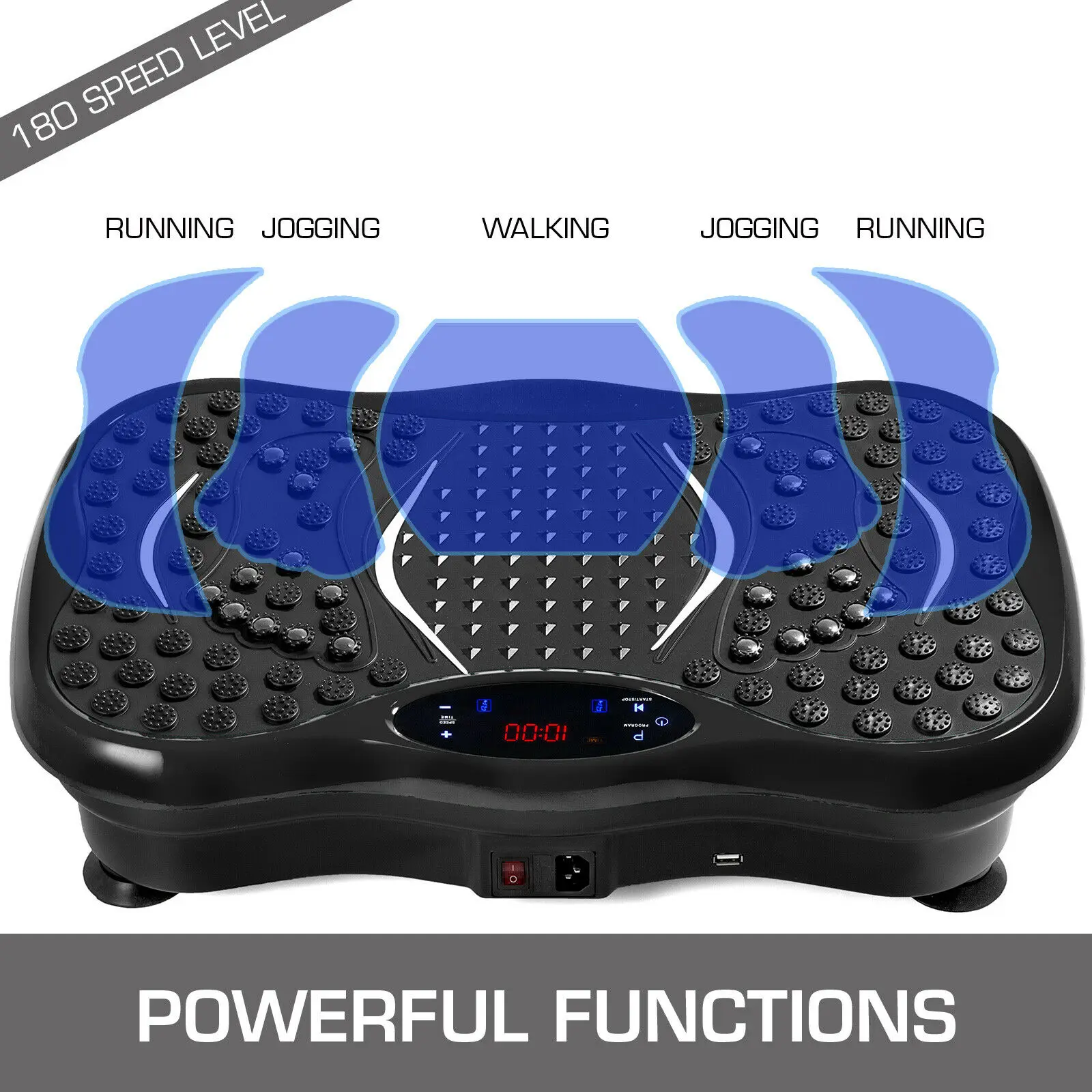 3d Vibrating Platform 180 Level Vibrating Slimming Platform 180 Level