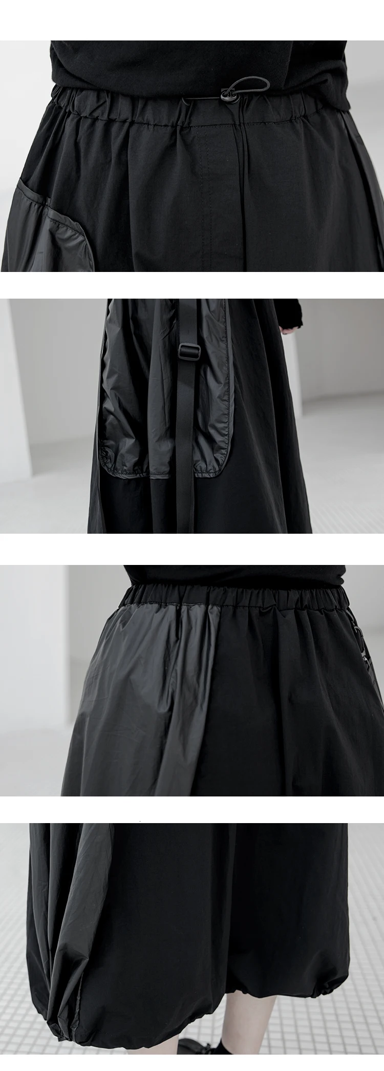 WOMENGAGA Autumn Skirts Female Solid Color Casual Fashion Women Skirts Elastic Waist Europe Wild Skirts Ladies X881