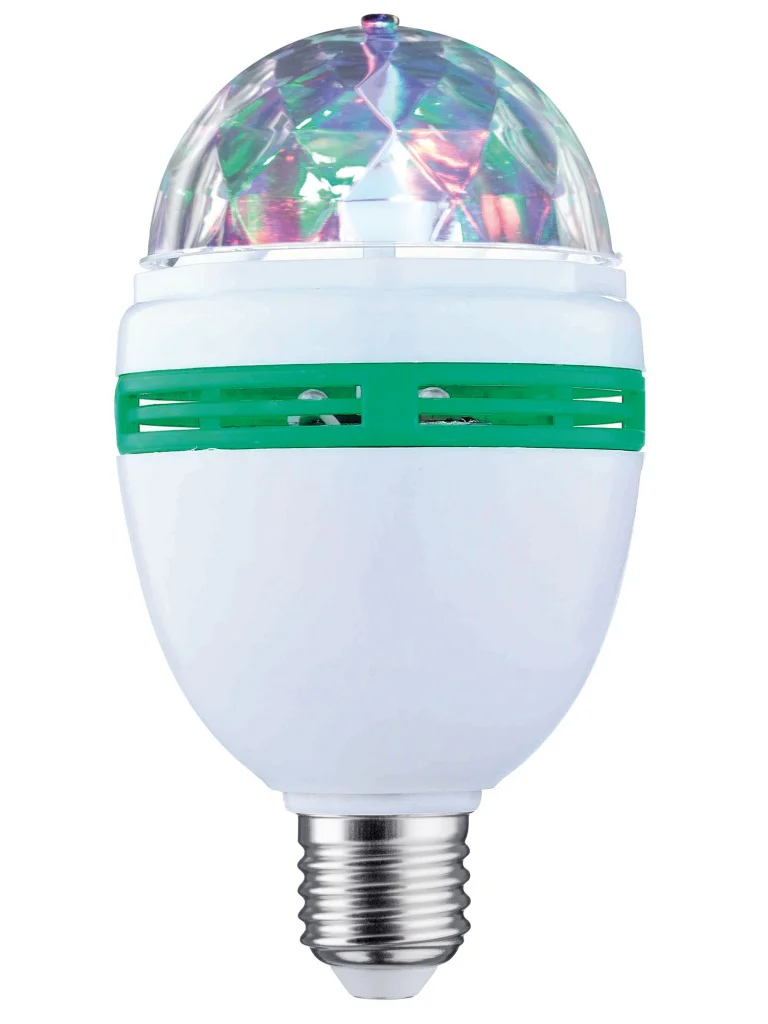 28471 Лампа LED Motion Disco 4W E27 Multicolor
