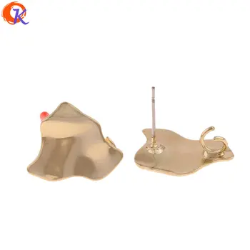 

Cordial Design 100Pcs 16*18MM Jewelry Accessories/Hand Made/Earrings Stud/Irregular Shape/DIY Earrings Making/Earring Findings